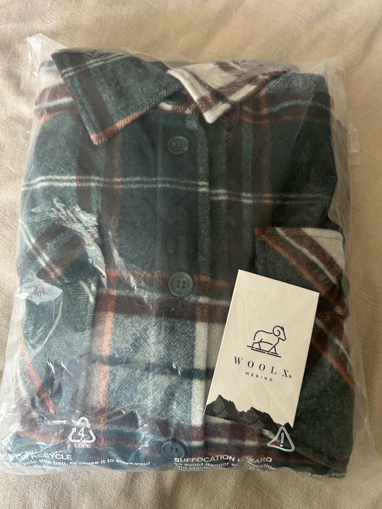 **Nwt** Woolx Sawyer Shacket Merino Wool Coat Xs — image 7 of 8